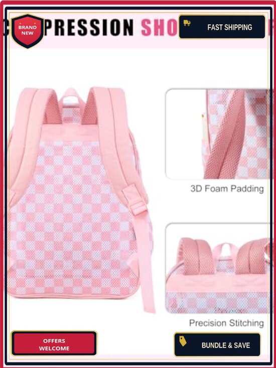 Heavy Duty Mesh Backpack See Through Bookbag for School, Sports, Travel